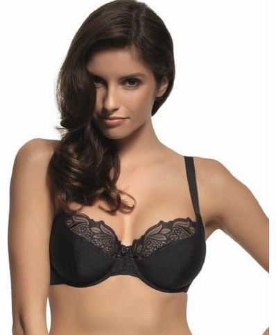 Superbra Melody Balcony Bra 6051 Black 38FF