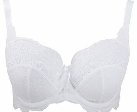 Panache Womens Andorra Full Cup Bra white 5675 Full cup 34DD