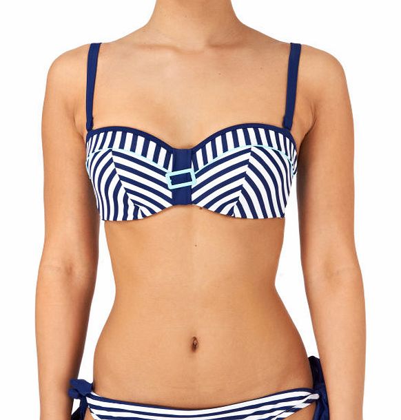 Panache Womens Panache Lucille Bandeau Bikini Top -