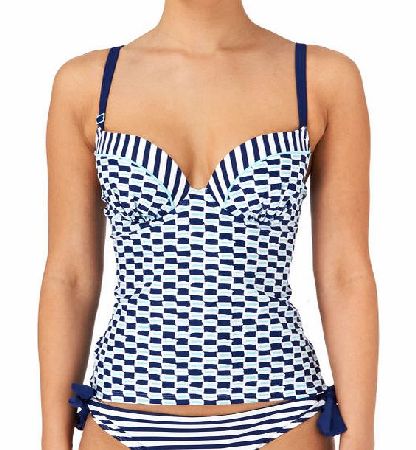 Panache Womens Panache Lucille Tankini - Nautical Print