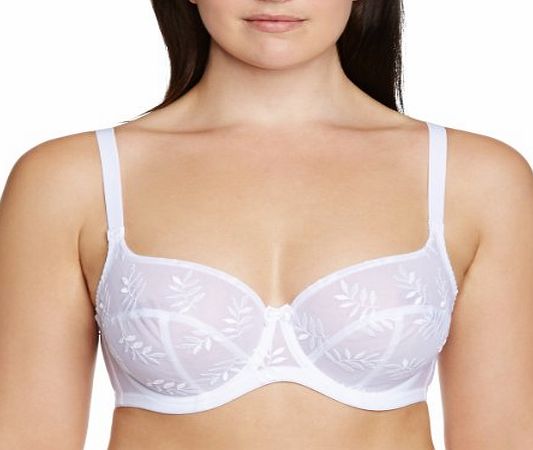 Panache Womens Tango Ii Balcony Bra White 3251 Balc 36Dd