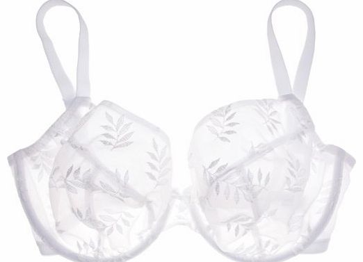 Womens Tango Ii Plunge Bra White 3256 Plunge 34G