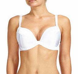 Zara white padded bra