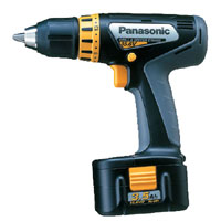 EY6432GQKW 15.6v Cordless Drill Driver   2 Batteries 3.5Ah