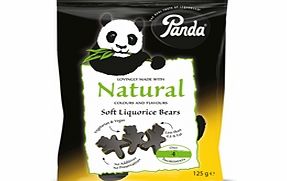 Panda Bear shaped Licorice 125g