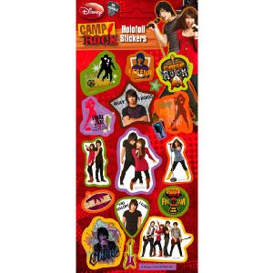 Ltd Sticker Style Camp Rock Holofoil Stickers