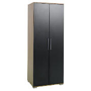 Paris 2 Door Wardrobe, Black