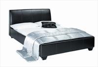 Paris Faux Leather Double Bed