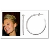 Paris Hilton Steal Her Style Paris CZ Hoops