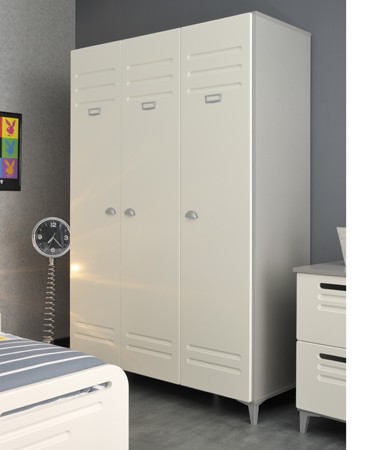 Parisot FR Factory 3 Door Wardrobe