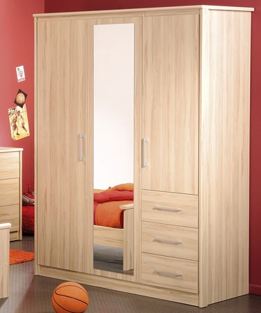 Parisot Kurt 3 Door Wardrobe