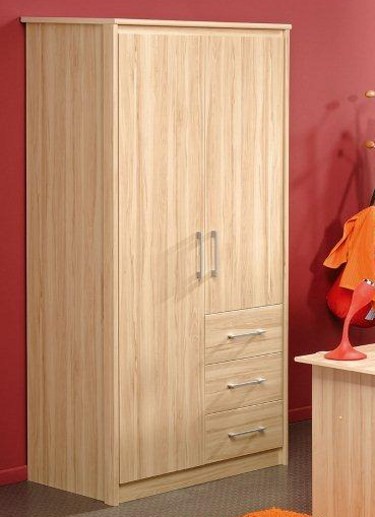 Parisot Kurt 5 2 Door Wardrobe