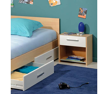 Clearance - Noodle Teen Bedside Cabinet