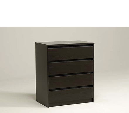 Lishman 4 Drawer Chest in Wenge