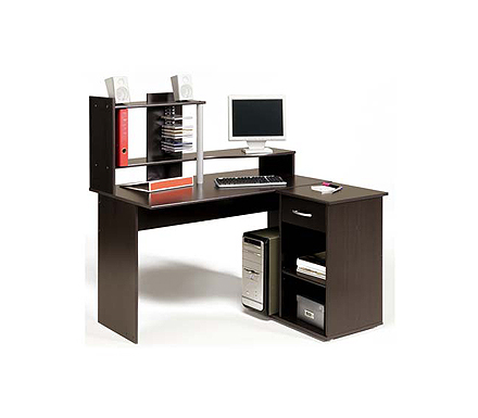 Parisot Meubles Movado Computer Desk in Wenge