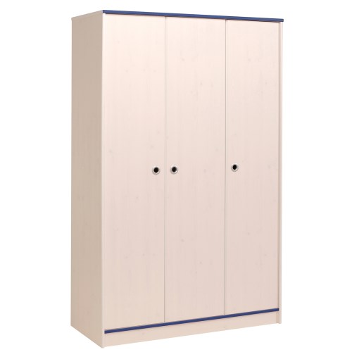 Parisot Smoozy 3 Door Wardrobe in Memphis Pine