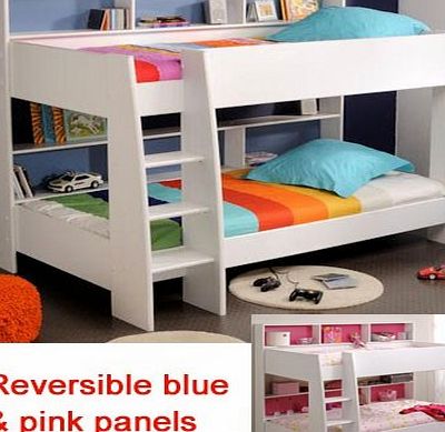 Parisot UK Parisot Tam Tam White Bunk Bed with Shelving