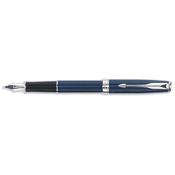 Sonnet Fountain Pen 18k White Rhodium Nib