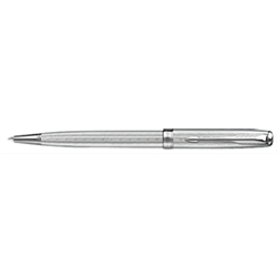 Sonnet Silver Lustre Ball Pen Twist Action