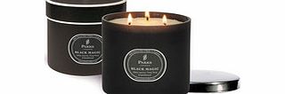 White jasmine black magic candle