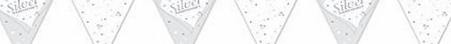 Party Bags 2 Go Silver Wedding Anniversary Bunting