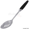 Paton Calvert Black Soft Grip Slotted Spoon