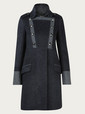 patrizia pepe coats blue