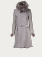 PATRIZIA PEPE COATS GREY 44 IT PAT-U-2L321