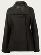 patrizia pepe coats grey