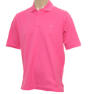 Pink Pique Polo Shirt