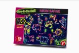 Glow In The Dark Jigsaw Puzzle - Neon Safari (100pcs)