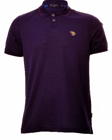 Paul Smith Jeans Zebra Chest Logo Polo Shirt