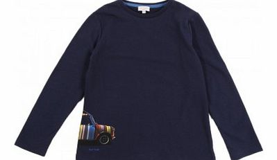 Galvin T-shirt Midnight blue `3 years,4 years,6