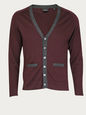 KNITWEAR BURGUNDY M PS-U-P8XD398H