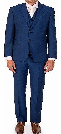 Paul Smith Three Piece Blue Byard Suit Blue