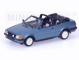 PAULS MODEL ART 1/43 Ford Escort III Cabriolet 1983 blue metallic