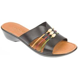 Pavacini Female Des502 Leather Upper Leather Lining Comfort Summer in Black