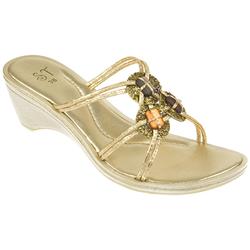 Pavacini Female Fadst705 Leather Upper Leather Lining Comfort Summer in Gold