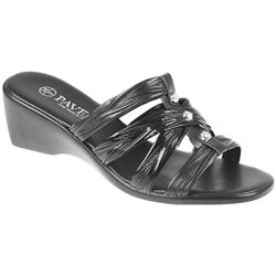 Pavacini Female Nuov706 Comfort Small Sizes in Black Patent, Multi Metalic