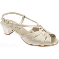 Pavacini Female Zod551 Leather Upper Leather Other Lining Comfort Sandals in Pewter Light