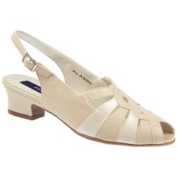 Pavers Female Ala500 Other/Leather Lining Comfort Sandals in Beige Multi, Metallic, NAVY MULTI