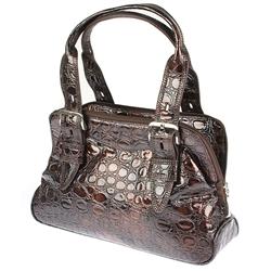 Female GREE1007 Bags in BROWN CROC