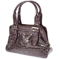 Female GREE1007 Bags in Purple Croc