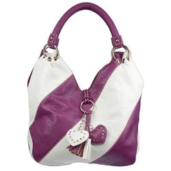 Female GREE900 Accessories in Purple-Off White