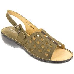 Pavers Female Kamp751 Leather Upper Leather Lining Casual in Black Leather, Khaki Nubuck, Tan