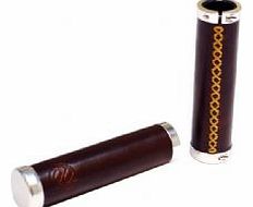 Bourbon Leather Grips