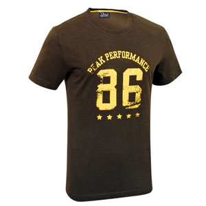 Performance team T-shirt - Brown