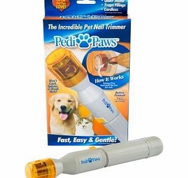 PEDI PAWS Pedipaws Pet Cat Dog Groomer Grooming Nail Trimmer