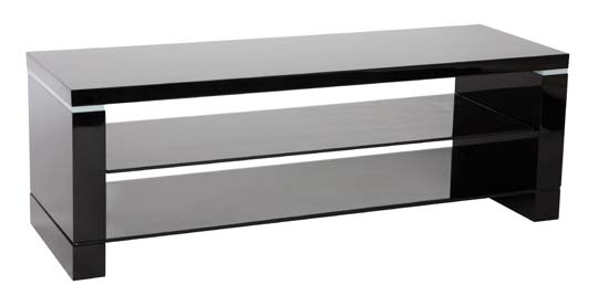 Peerless Broadway 1100 Modern TV Stand - Black