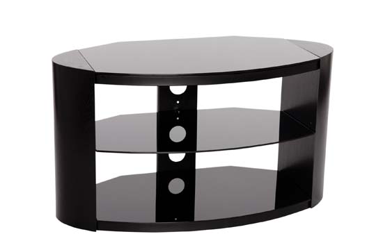 Portland 900 Oval TV Stand - Black